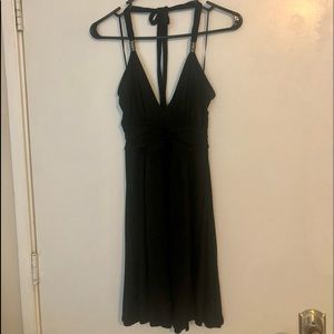 Black halter Express dress Size XS